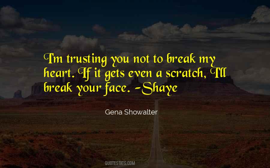 Quotes About Trusting Love #1556084