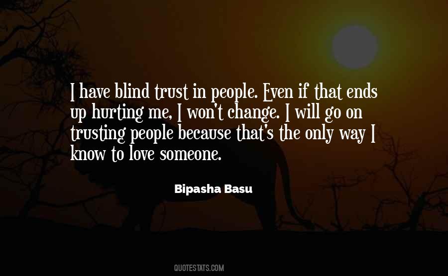 Quotes About Trusting Love #1649915