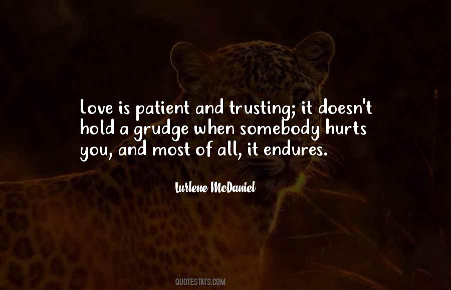 Quotes About Trusting Love #1722685