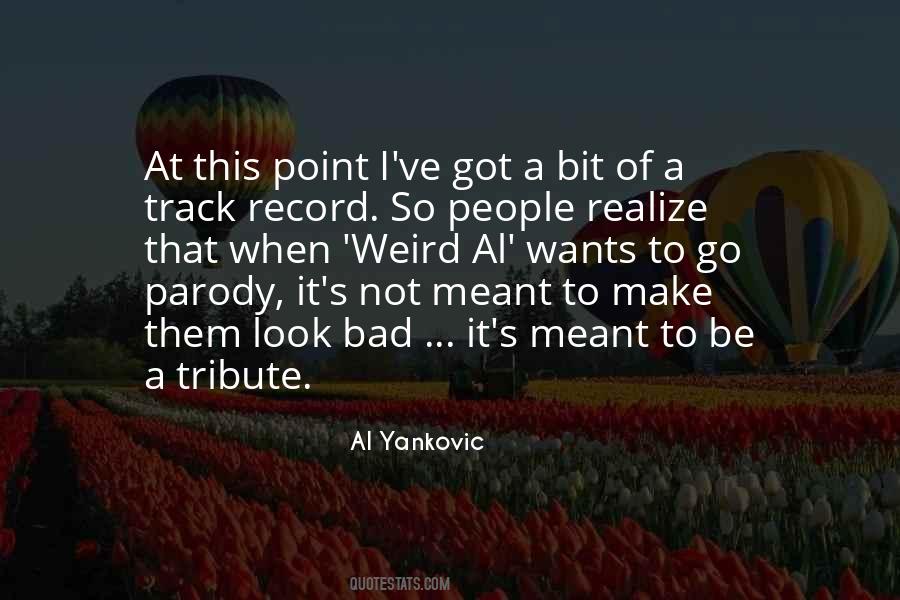 Quotes About Track Record #574883