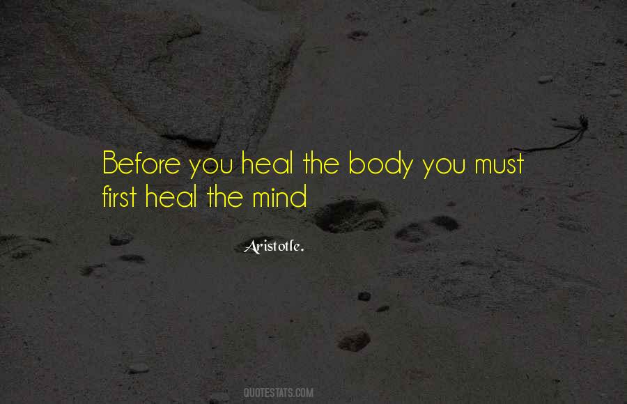 Heal The Body Quotes #732843