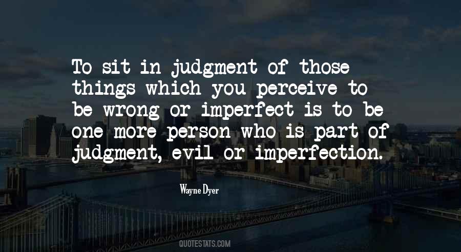 Quotes About Imperfect Person #610202