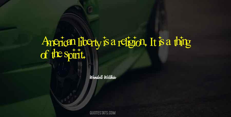 Quotes About The American Spirit #1334642