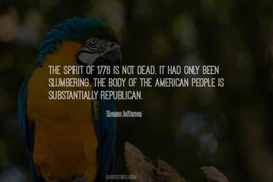 Quotes About The American Spirit #823469
