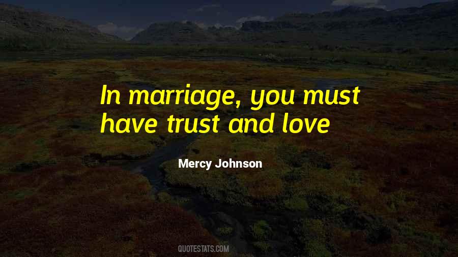 Quotes About Trust In Marriage #1184754