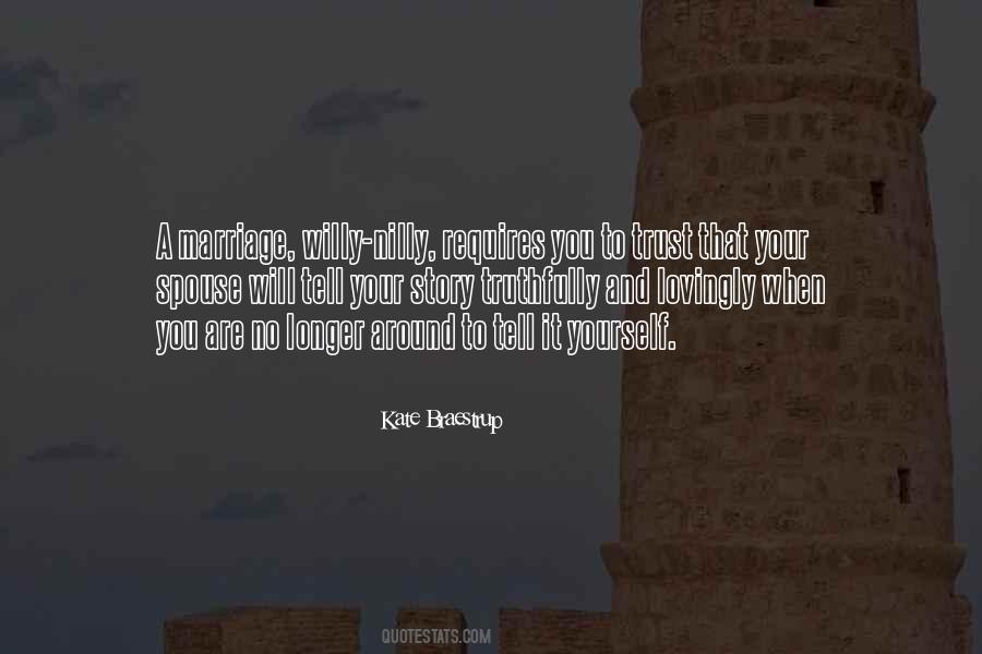 Quotes About Trust In Marriage #452209