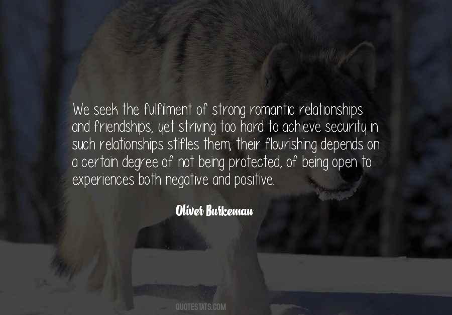 Quotes About Negative Relationships #396447