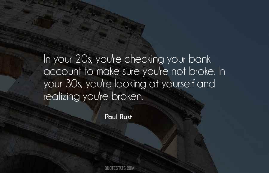 Quotes About Checking Accounts #1690182
