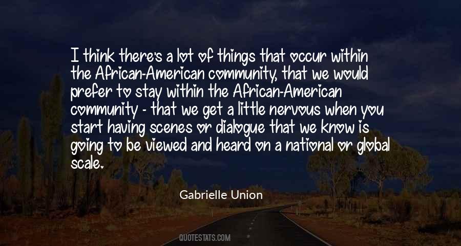 Quotes About African Union #1291384