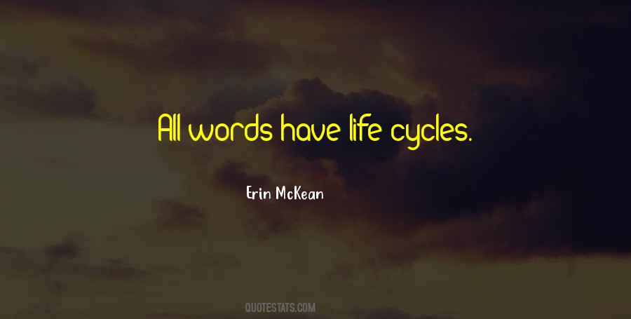 Cycles In Life Quotes #397398