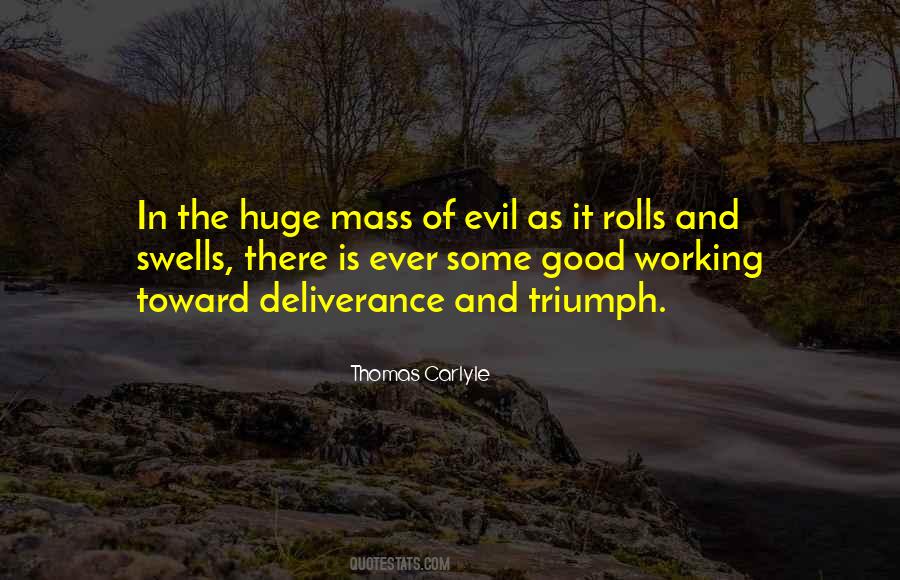 Quotes About Triumph Over Evil #1322259