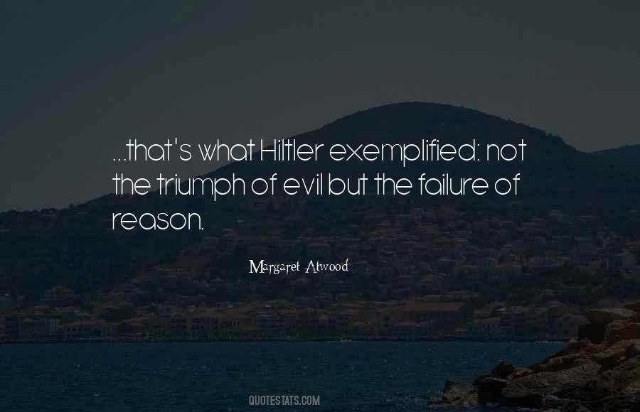 Quotes About Triumph Over Evil #1588038