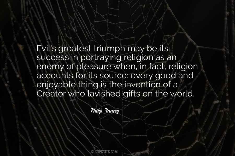 Quotes About Triumph Over Evil #666520
