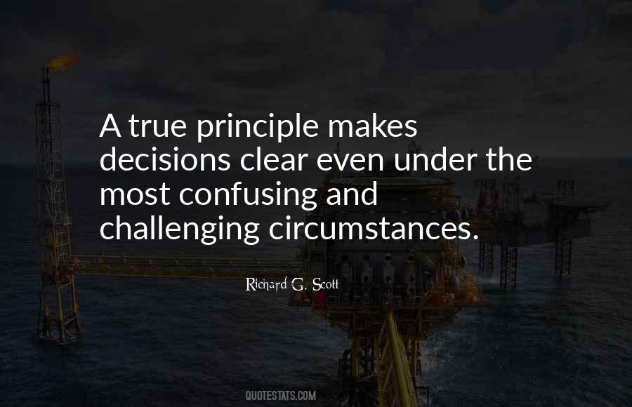 Challenging Circumstances Quotes #1457273