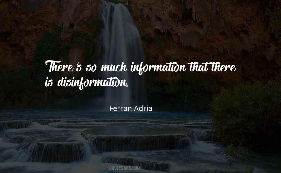 Quotes About Disinformation #1241299