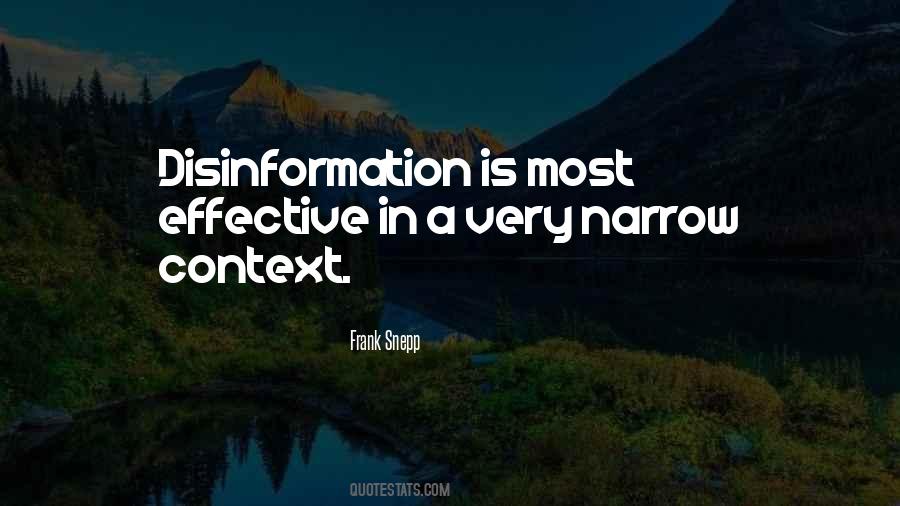 Quotes About Disinformation #1675649