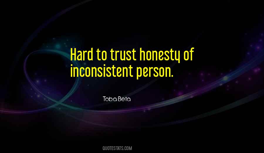 Trust Honesty Quotes #115176