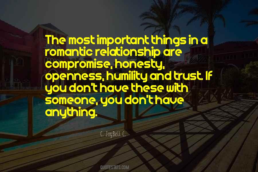 Trust Honesty Quotes #308638