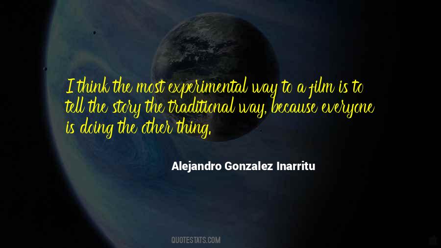 Quotes About Experimental Film #1708174