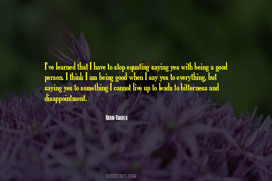 Being A Disappointment Quotes #671780