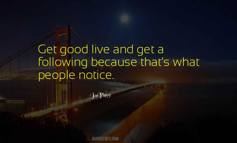 Quotes About Good Live #877827