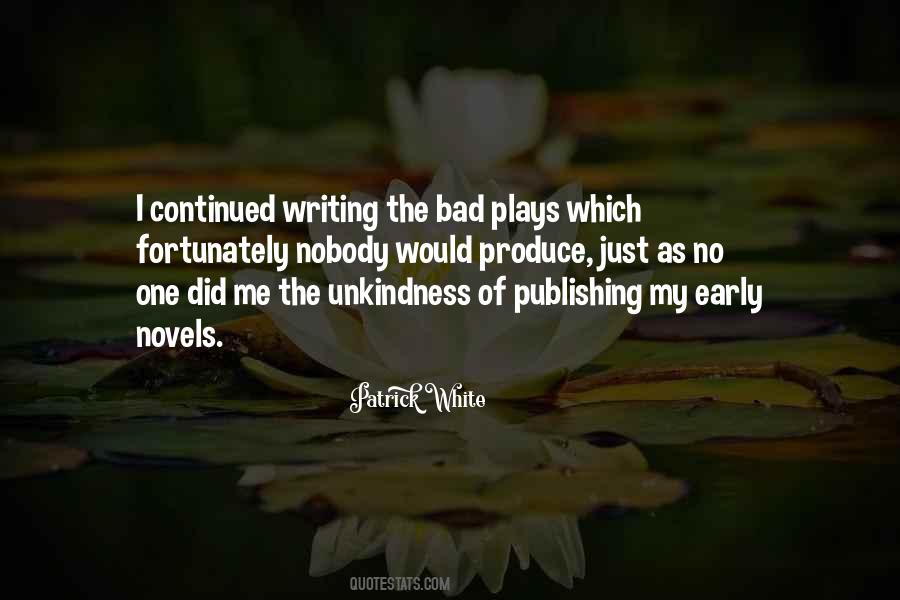 Publishing Novels Quotes #377504