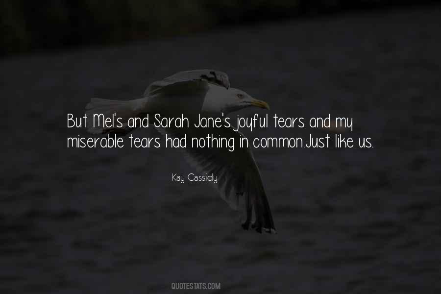 Quotes About Joyful Tears #589606