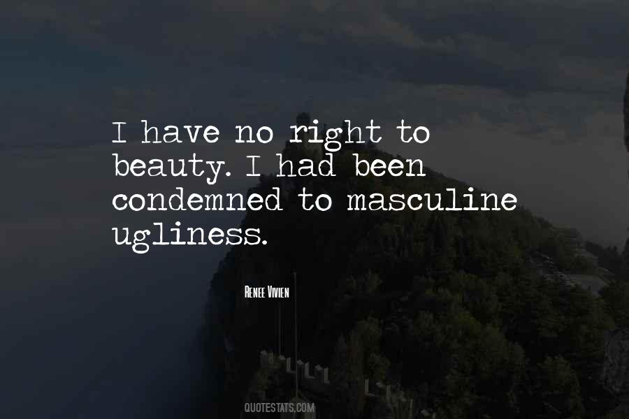 Masculine Beauty Quotes #1240252