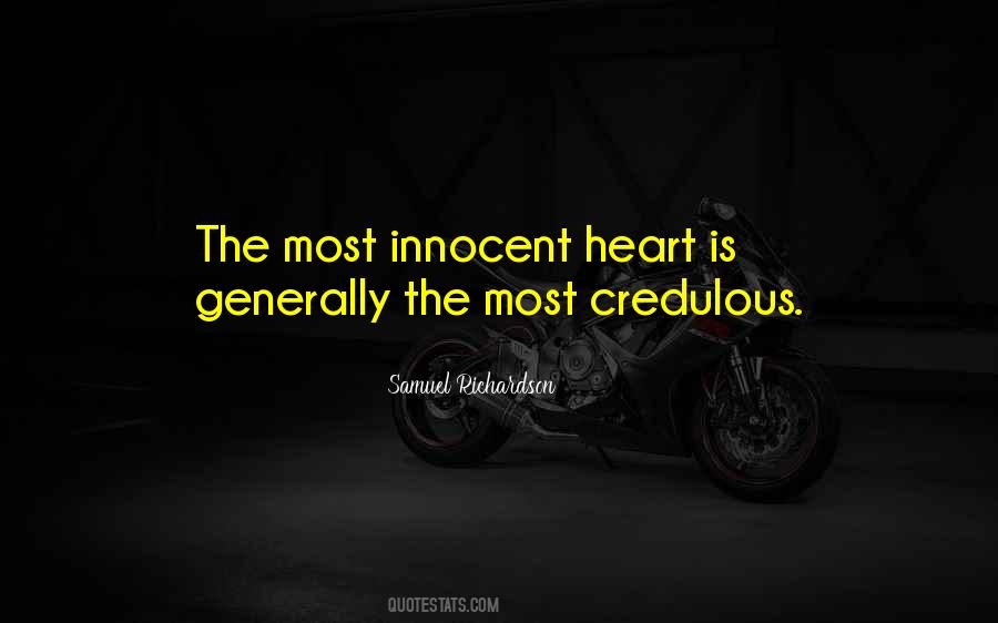 Quotes About Innocent Heart #423450