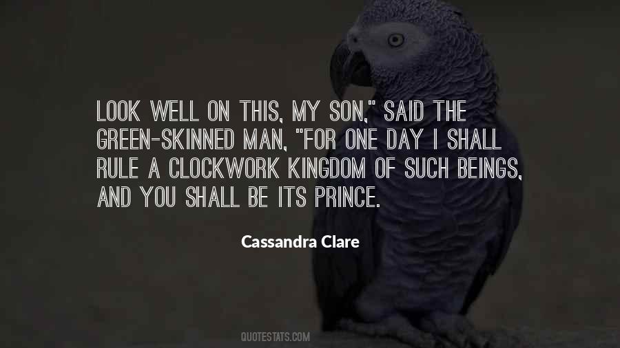 Clockwork Prince Quotes #1818702