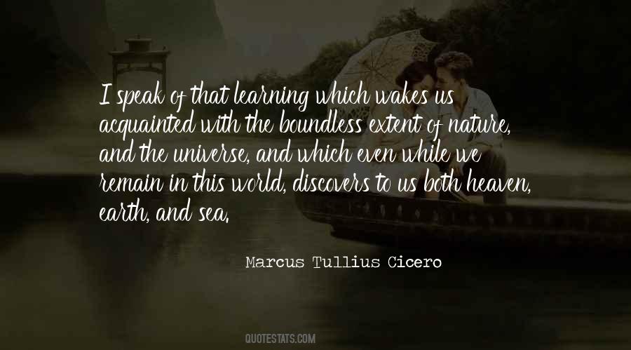 Quotes About Nature And Learning #1155804