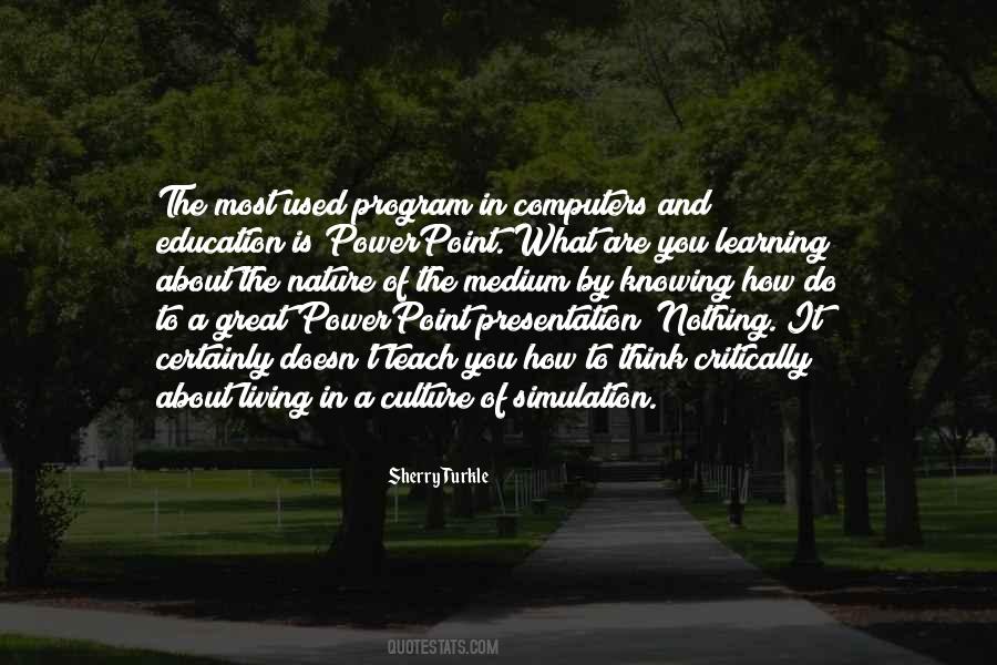 Quotes About Nature And Learning #1582436