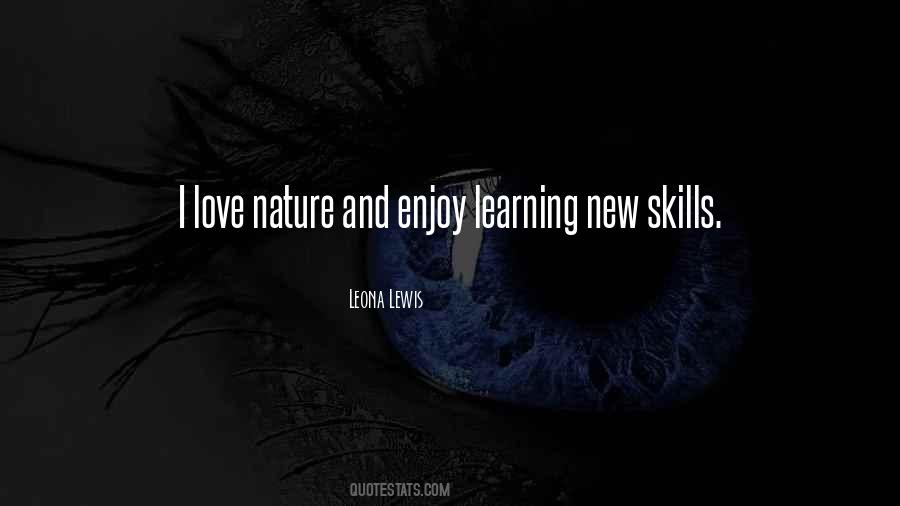 Quotes About Nature And Learning #347526