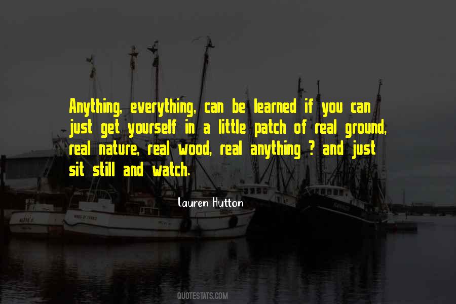 Quotes About Nature And Learning #60819