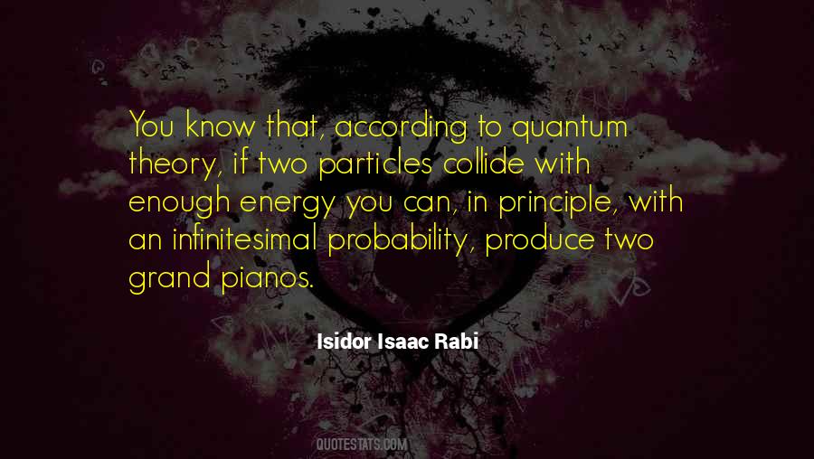 Quotes About Quantum Theory #319763