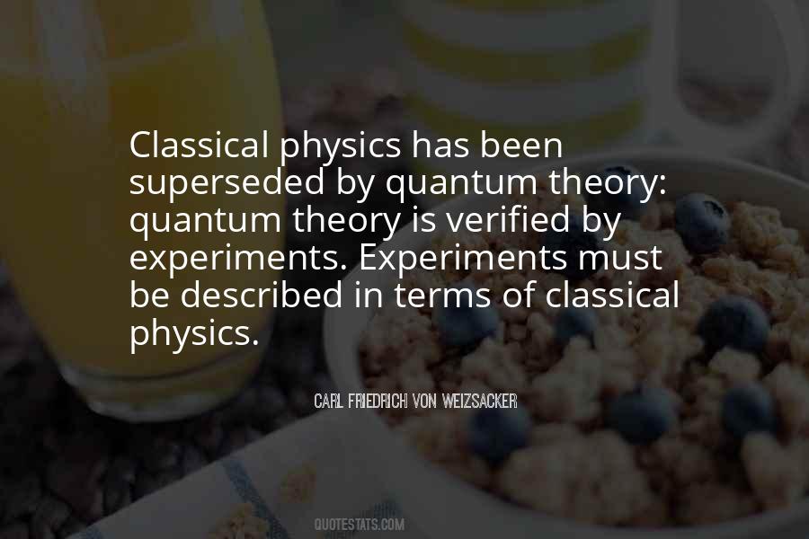 Quotes About Quantum Theory #641144