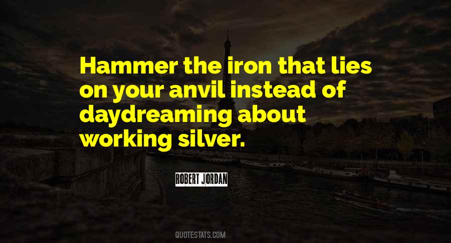 Quotes About Anvil #1146935