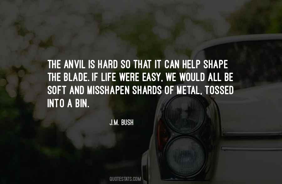 Quotes About Anvil #117582