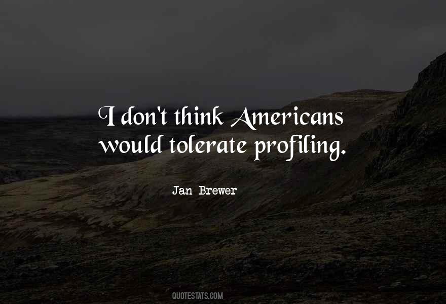 Quotes About Profiling #873149