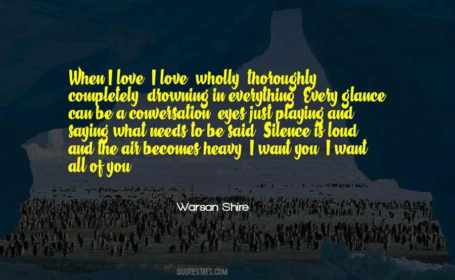 Quotes About Love Is In The Air #1736567