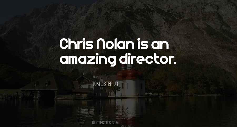 Quotes About Nolan #153575