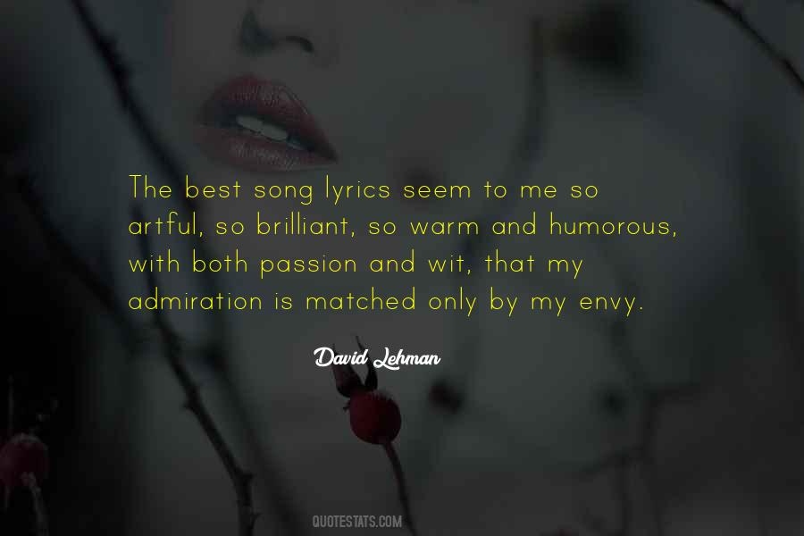 Quotes About Lyrics #1201250