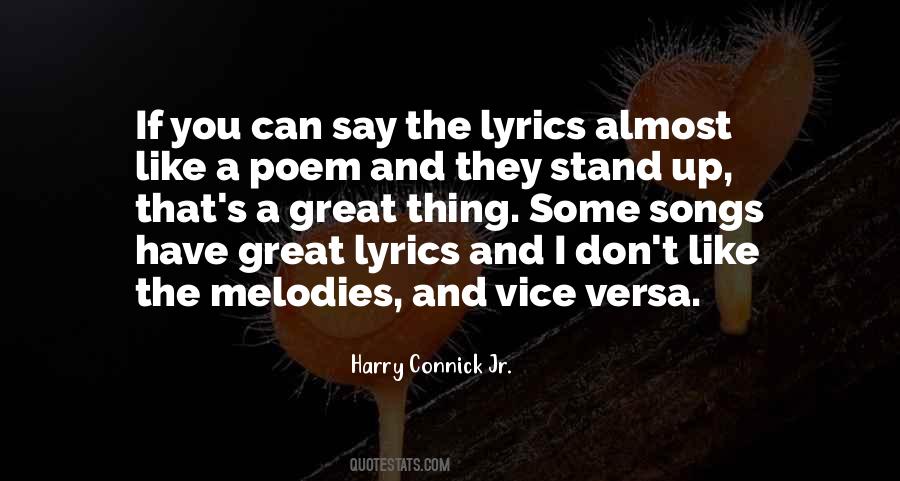 Quotes About Lyrics #1202995