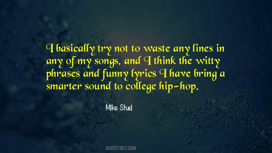 Quotes About Lyrics #1237344