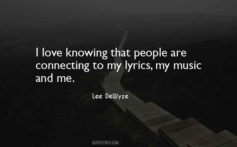 Quotes About Lyrics #1451519