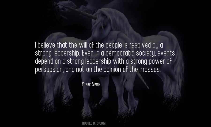 Quotes About Power And Leadership #105255