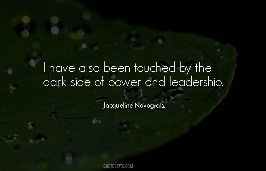 Quotes About Power And Leadership #196589