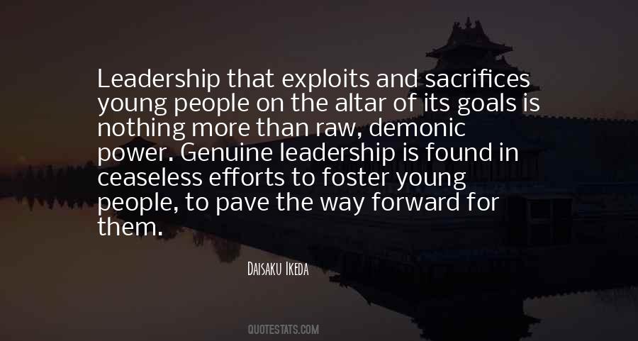 Quotes About Power And Leadership #372897