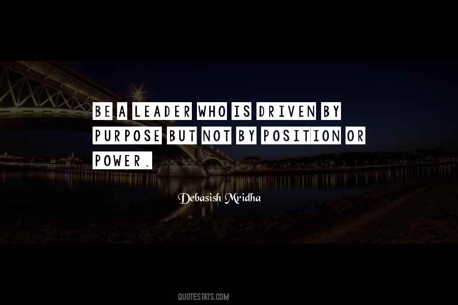 Quotes About Power And Leadership #960805