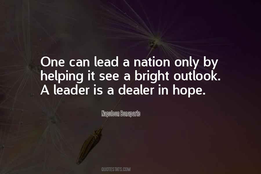 A Leader May Lead Quotes #262446